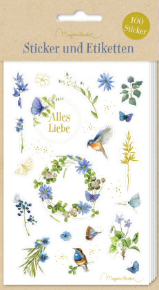 Sticker und Etiketten - Stickerbogen mit 100 Stickern
