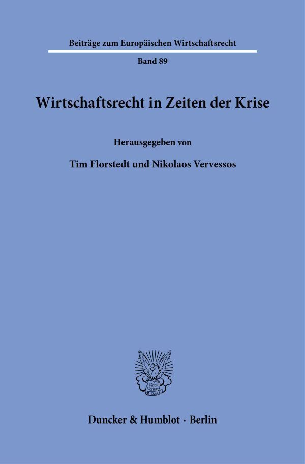 Wirtschaftsrecht in Zeiten der Krise main product photo
