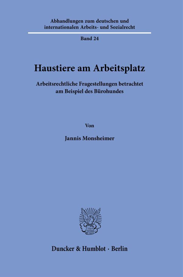 Haustiere am Arbeitsplatz main product photo