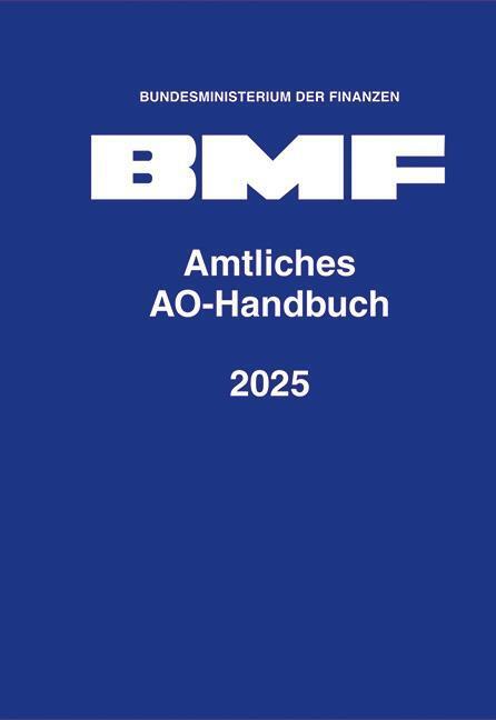 Amtliches AO-Handbuch 2025 main product photo