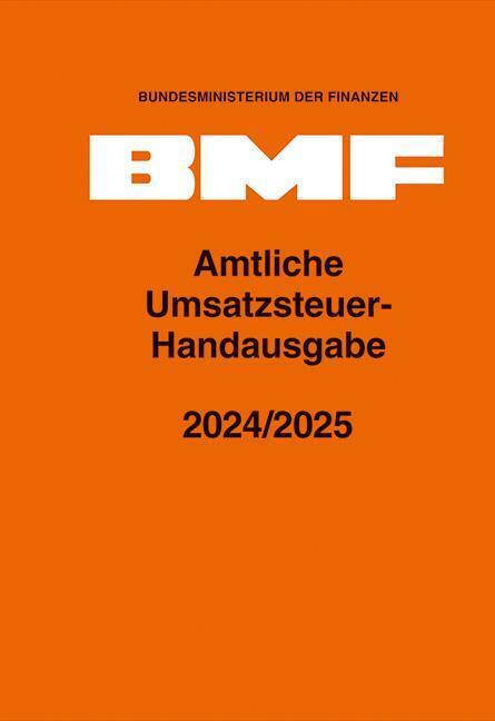 Amtliche Umsatzsteuer-Handausgabe 2024/2025 main product photo
