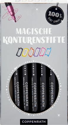 Magische Konturenstifte