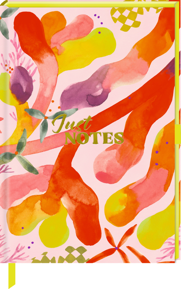 Notizbuch DIN A5 - Just Notes (CORAL) main product photo