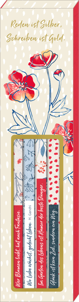 Bleistift-Set mit Sprüchen - LandLust main product photo