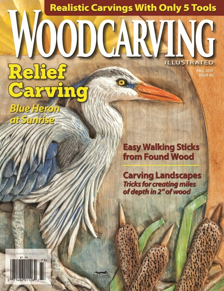Woodcarving Illustrated Issue 80 Fall 2017 main product photo