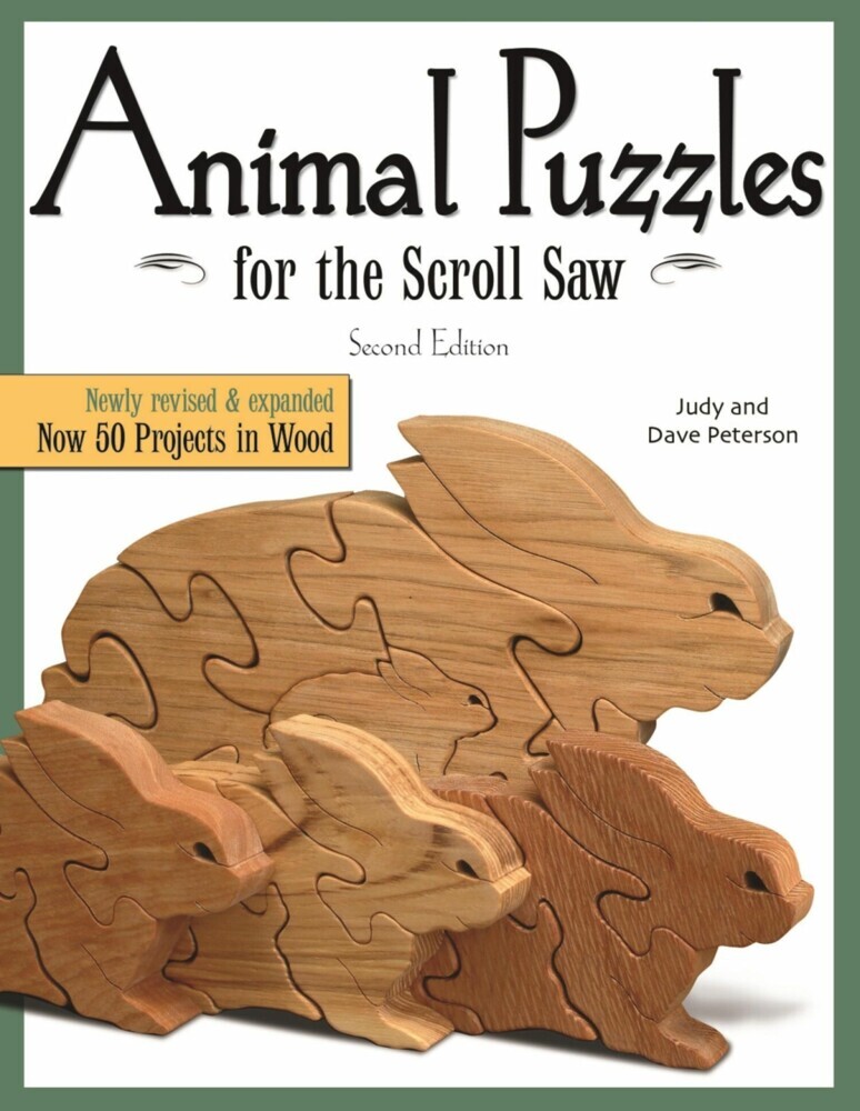 Animal Puzzles for the Scroll Saw, Second Edition main product photo