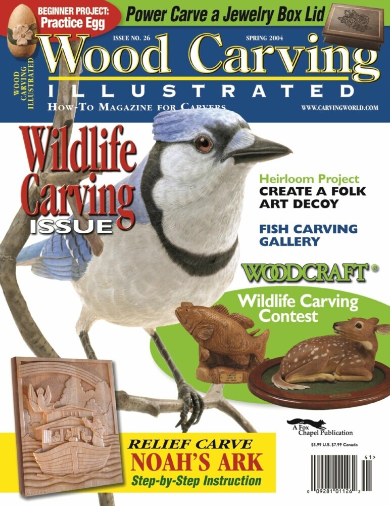 Woodcarving Illustrated Issue 26 Spring 2004 main product photo