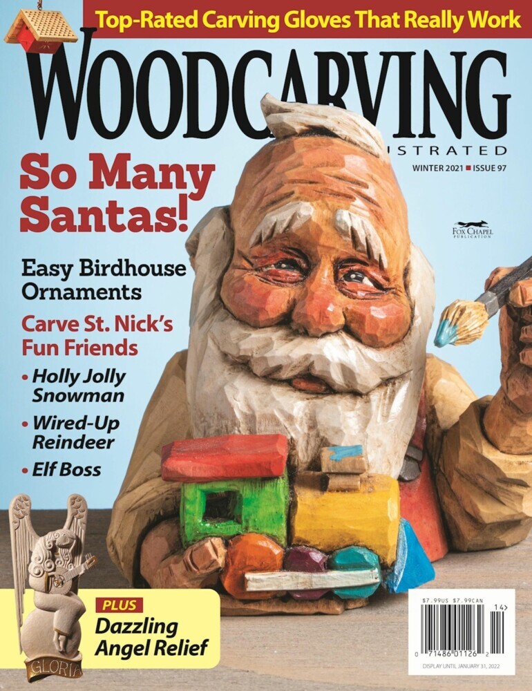 Woodcarving Illustrated Issue 97 Winter 2021 main product photo