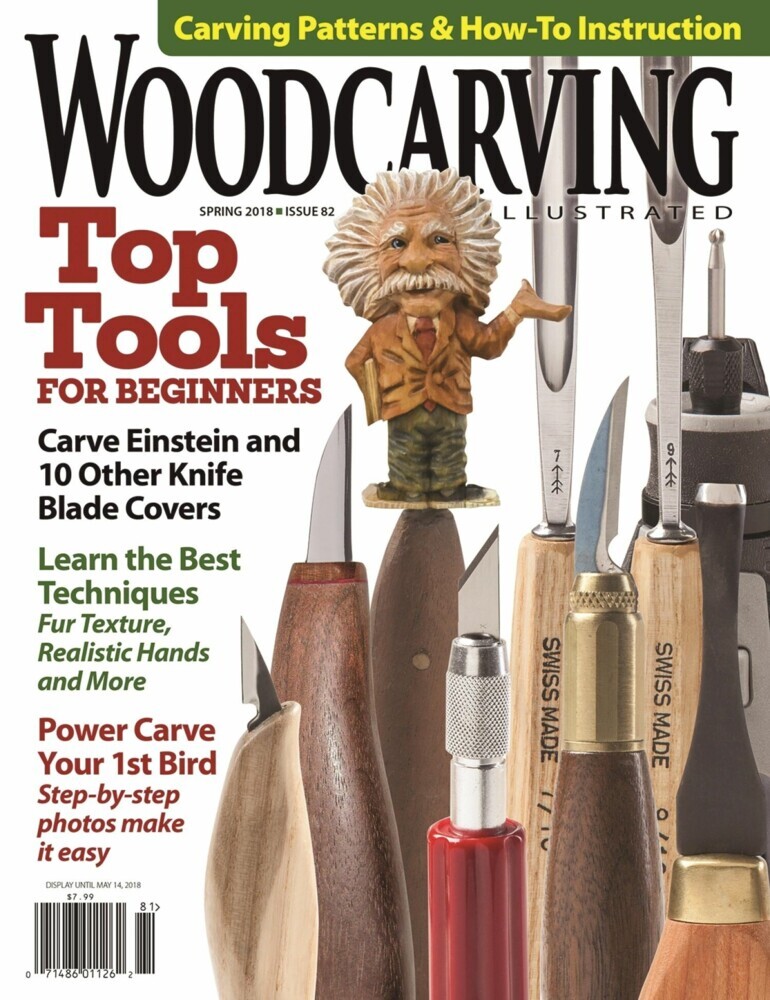 Woodcarving Illustrated Issue 82 Spring 2018 main product photo