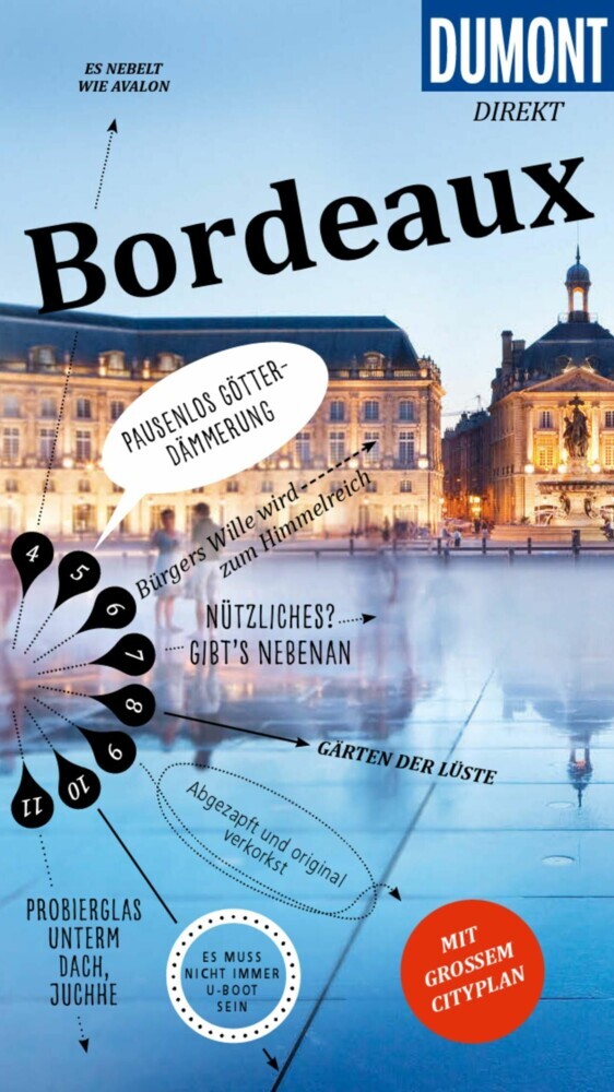 DUMONT direkt Reiseführer E-Book Bordeaux main product photo