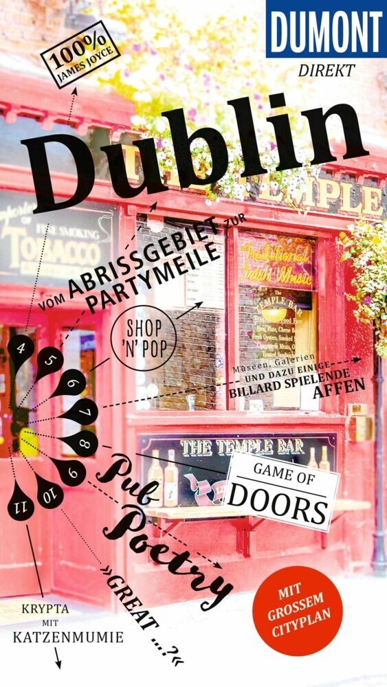 DUMONT direkt Reiseführer E-Book Dublin main product photo