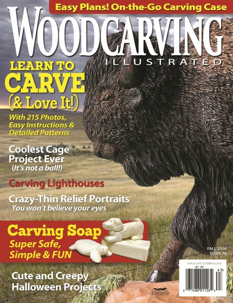 Woodcarving Illustrated Issue 76 Summer/Fall 2016 main product photo