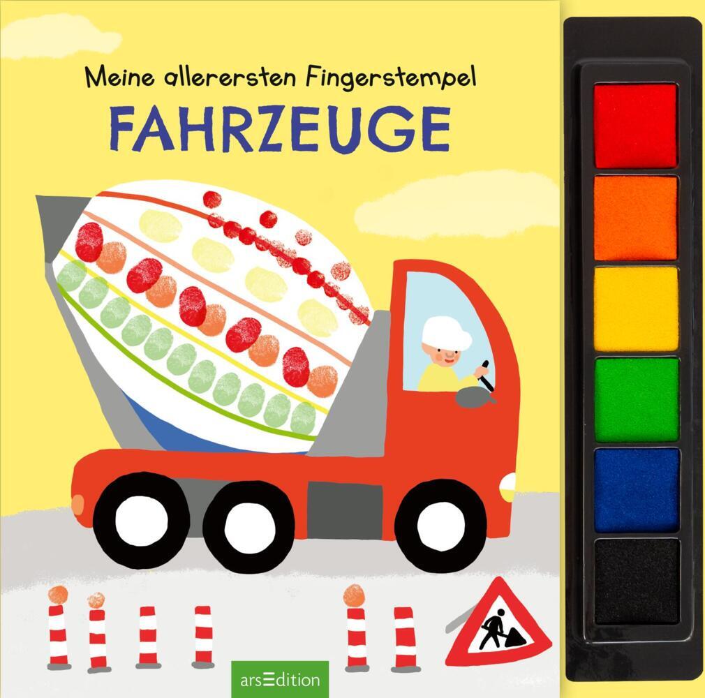 Meine allerersten Fingerstempel Fahrzeuge main product photo