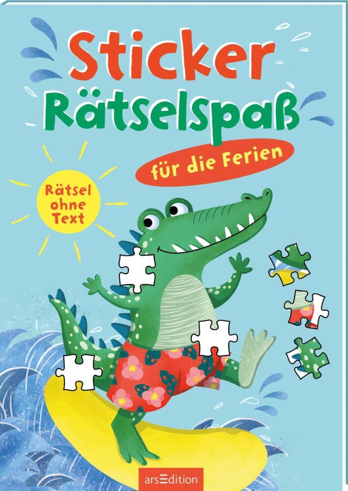 Sticker-Rätselspaß für die Ferien main product photo