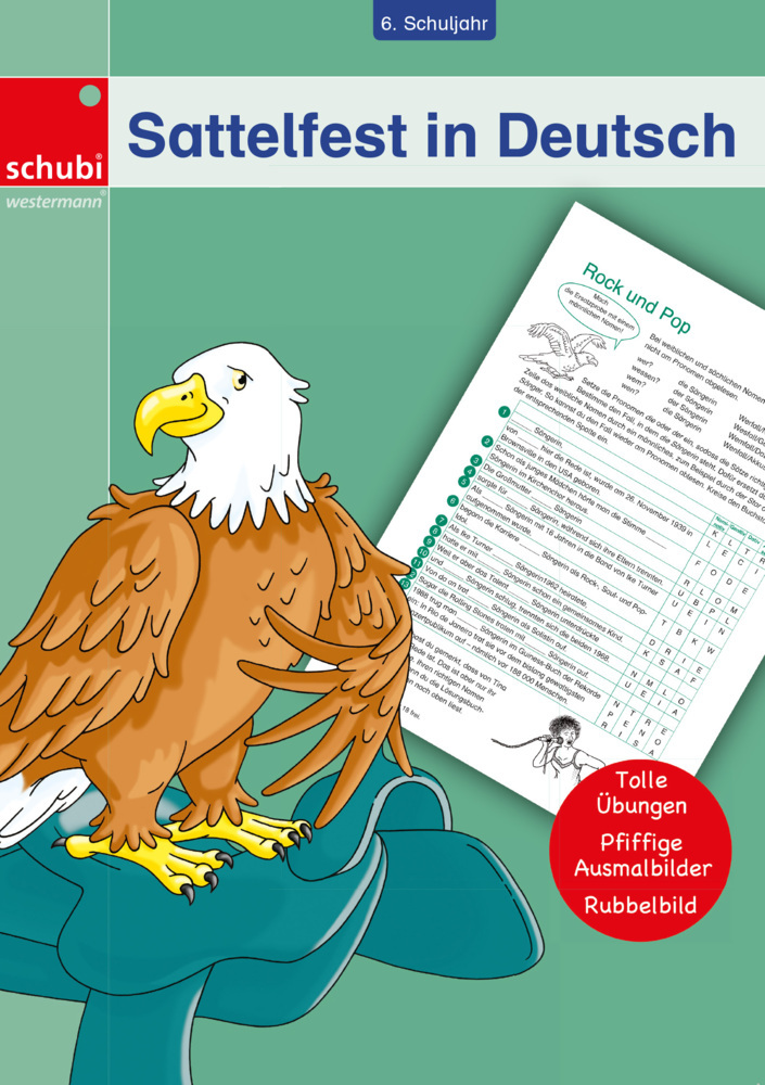 Sattelfest in Deutsch main product photo