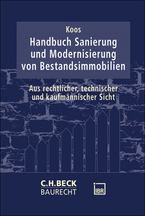 Handbuch Sanierung und Modernisierung von Bestandsimmobilien main product photo