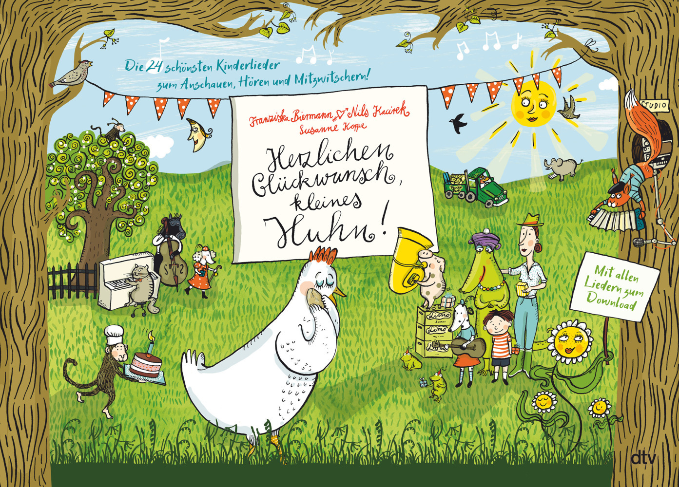 Herzlichen Glückwunsch, kleines Huhn! Die 24 schönsten Kinderlieder zum Anschauen, Hören und Mitzwitschern! main product photo