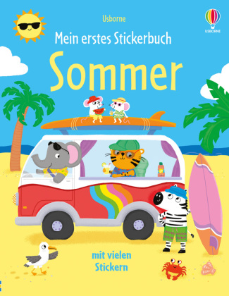 Mein erstes Stickerbuch: Sommer