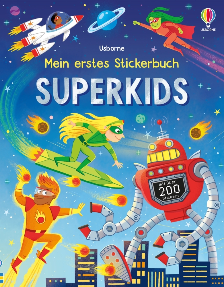 Mein erstes Stickerbuch: Superkids main product photo