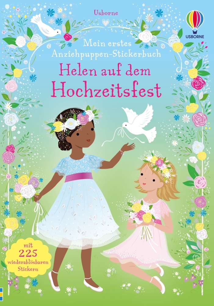 Mein erstes Anziehpuppen-Stickerbuch: Helen auf dem Hochzeitsfest main product photo