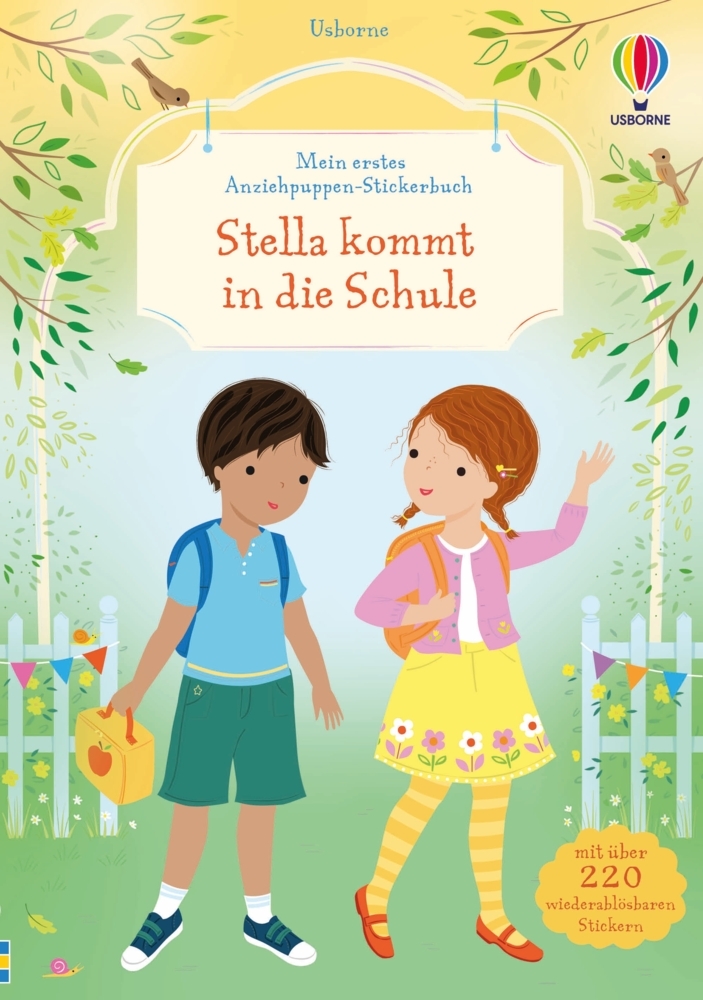 Mein erstes Anziehpuppen-Stickerbuch: Stella kommt in die Schule main product photo
