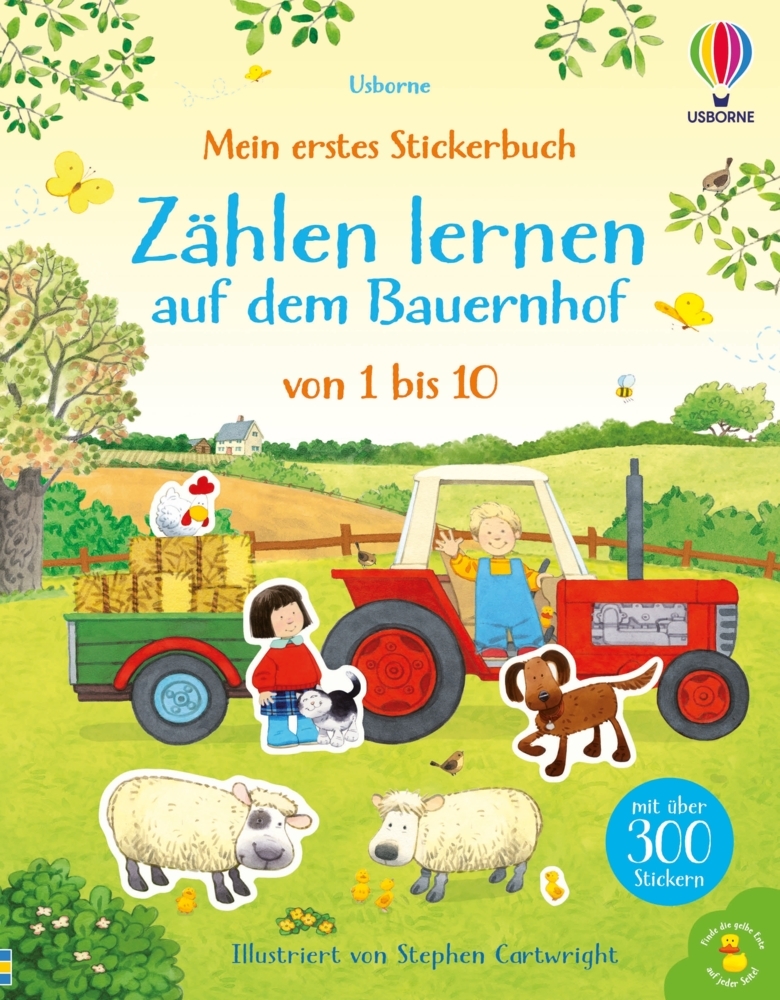 Mein erstes Stickerbuch: Zählen lernen auf dem Bauernhof main product photo