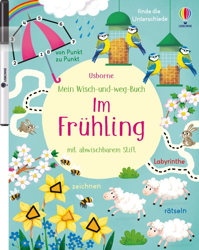 Mein Wisch-und-weg-Buch: Im Frühling main product photo