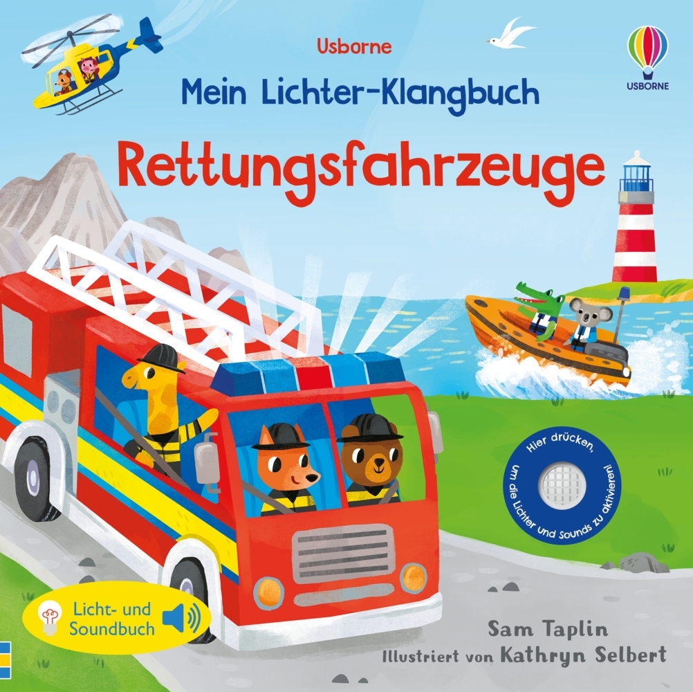 Mein Lichter-Klangbuch: Rettungsfahrzeuge main product photo
