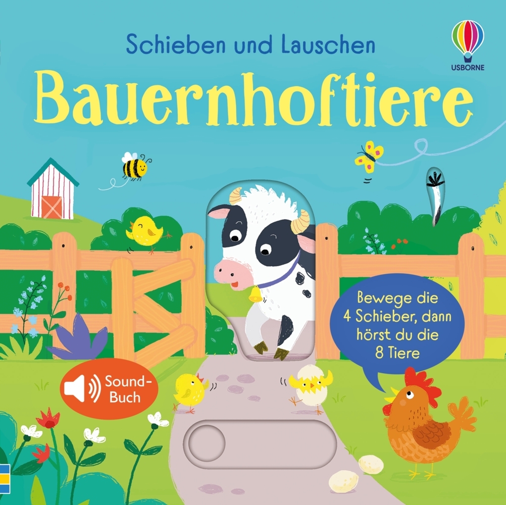 Schieben und Lauschen: Bauernhoftiere main product photo