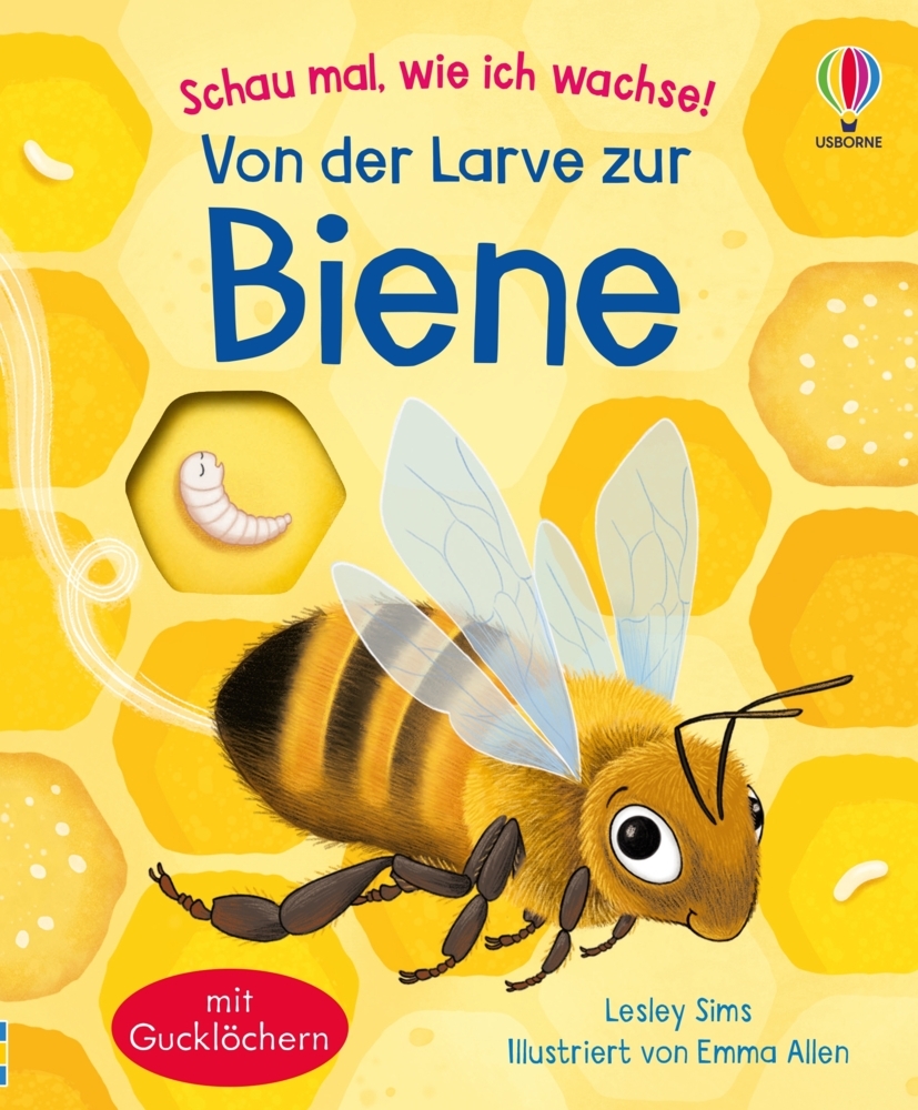 Schau mal, wie ich wachse! Von der Larve zur Biene main product photo