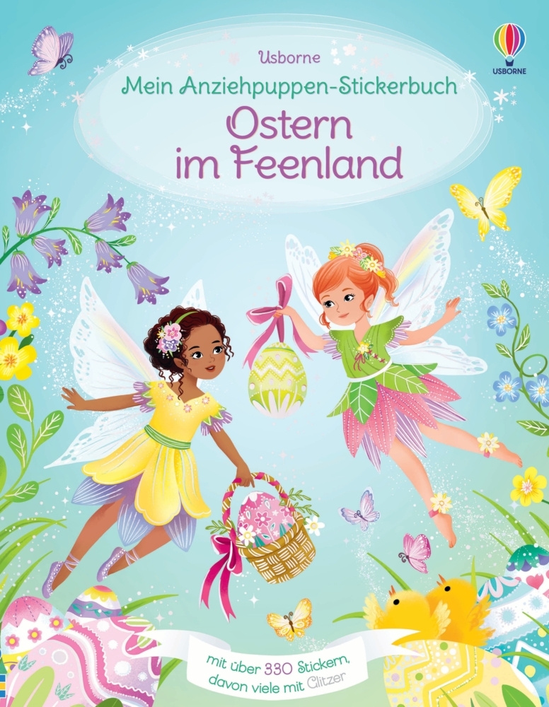 Mein Anziehpuppen-Stickerbuch: Ostern im Feenland main product photo