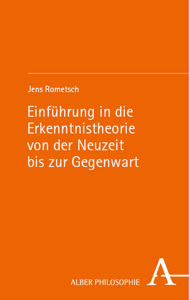 Einführung in die Erkenntnistheorie von der Neuzeit bis zur Gegenwart main product photo