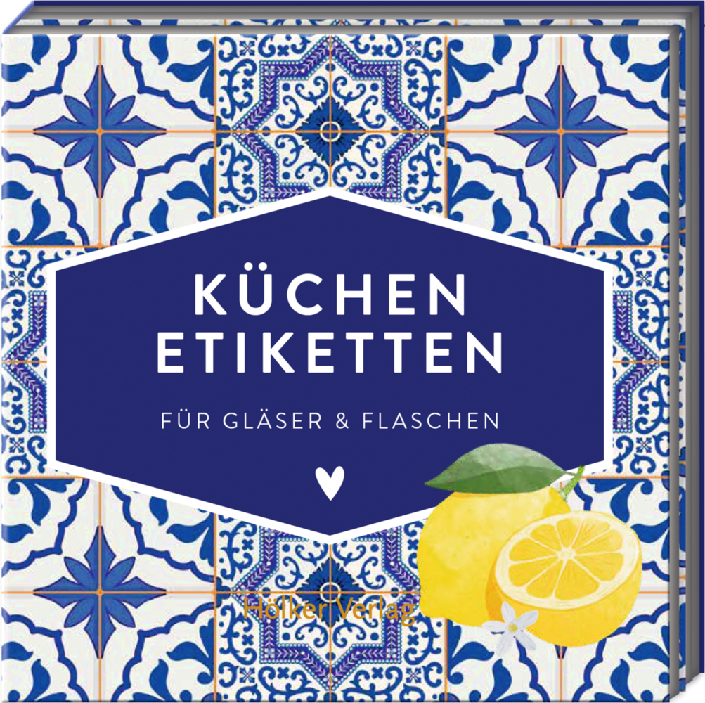 Küchenetiketten - Portugiesische Fliesen main product photo