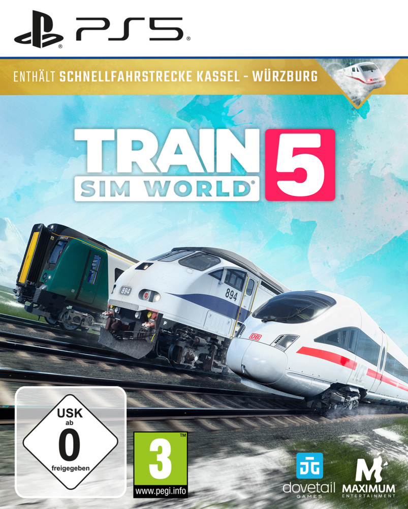 Train Sim World 5, 1 PS5-Blu-ray Disc main product photo