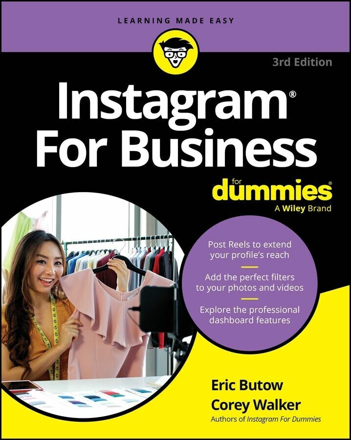 Instagram For Business For Dummies main product photo