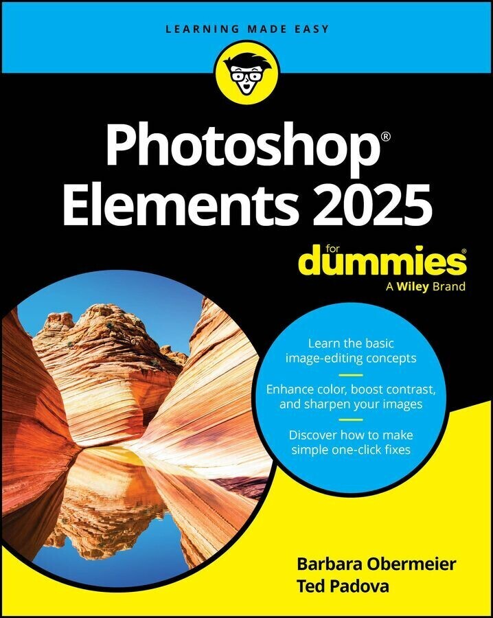 Photoshop Elements 2025 For Dummies main product photo