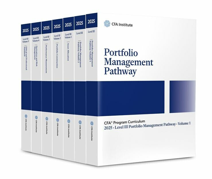 2025 CFA Program Curriculum Level III Portfolio Management Box Set main product photo