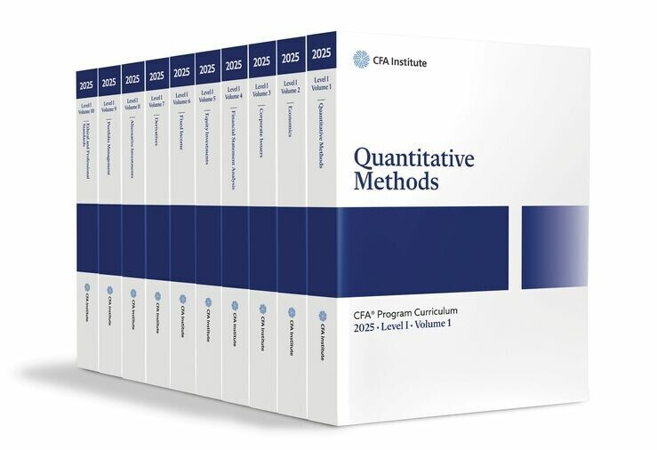 2025 CFA Program Curriculum Level I Box Set main product photo