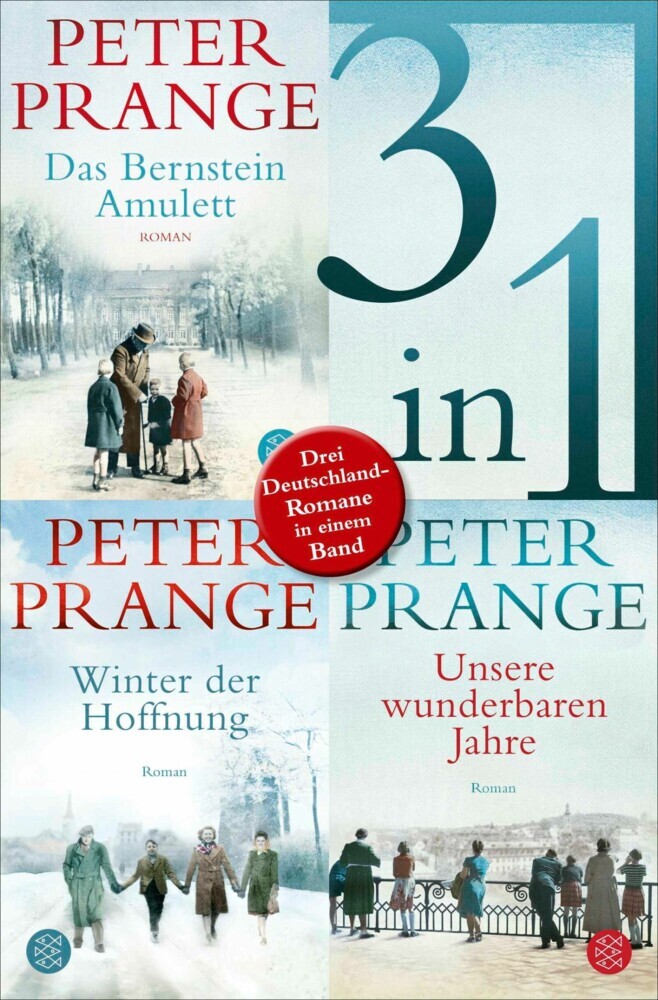 Das Bernstein-Amulett / Winter der Hoffnung / Unsere wunderbaren Jahre - Drei Deutschland-Romane in einem Band main product photo