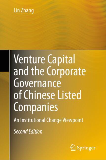 Venture Capital and the Corporate Governance of Chinese Listed Companies main product photo