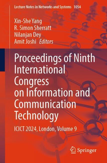 Proceedings of Ninth International Congress on Information and Communication Technology main product photo
