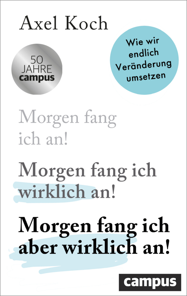 Morgen fang ich aber wirklich an! main product photo