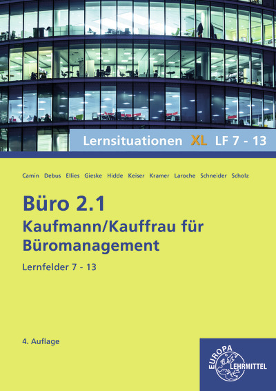 Büro 2.1, Lernsituationen XL, Lernfelder 7 - 13 main product photo