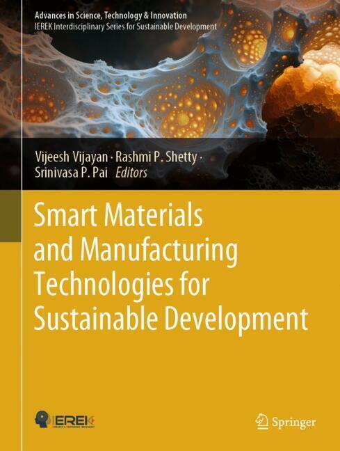 Smart Materials and Manufacturing Technologies for Sustainable Development main product photo