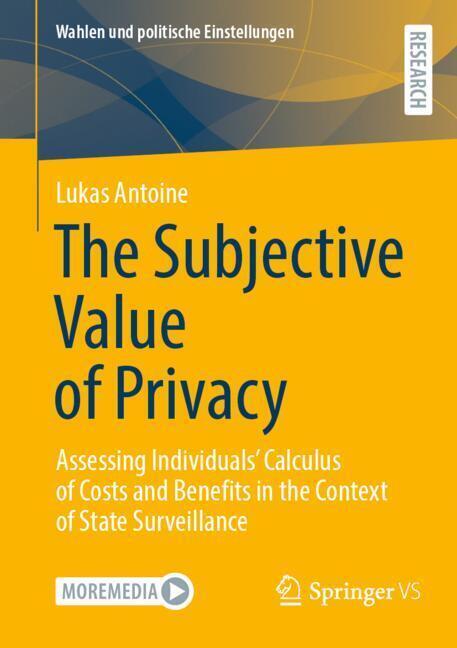 The Subjective Value of Privacy main product photo