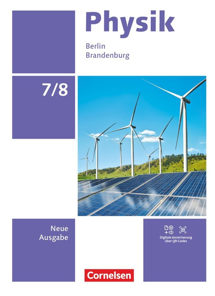 Physik - Neue Ausgabe - Berlin/Brandenburg 2025 - 7./8. Schuljahr main product photo