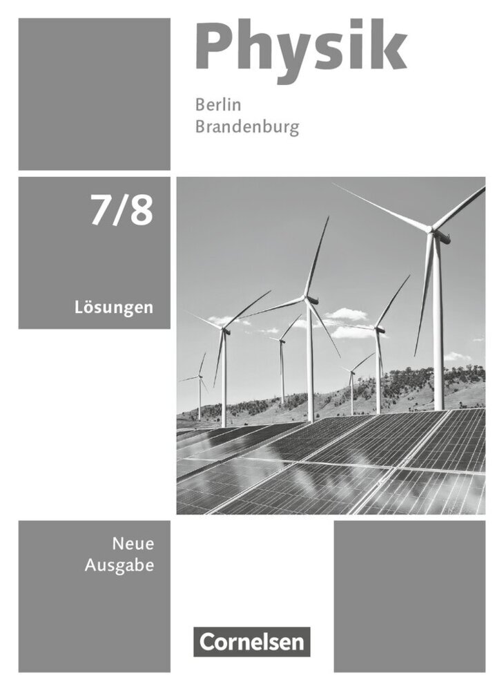 Physik - Neue Ausgabe - Berlin/Brandenburg 2025 - 7./8. Schuljahr main product photo