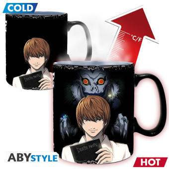 DEATH NOTE - Mug Heat Change - Kira & L