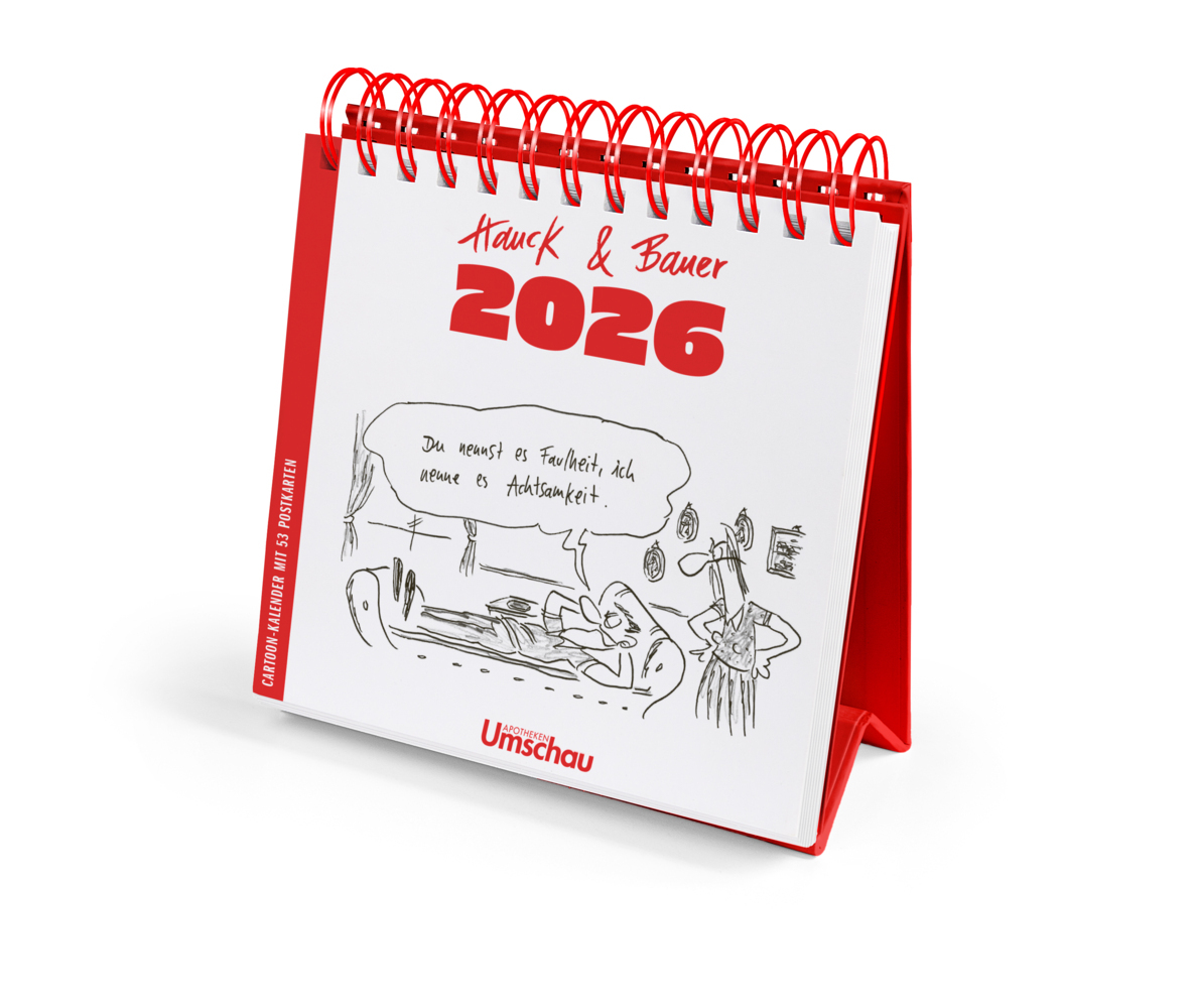 Hauck & Bauer Postkartenkalender 2026 main product photo
