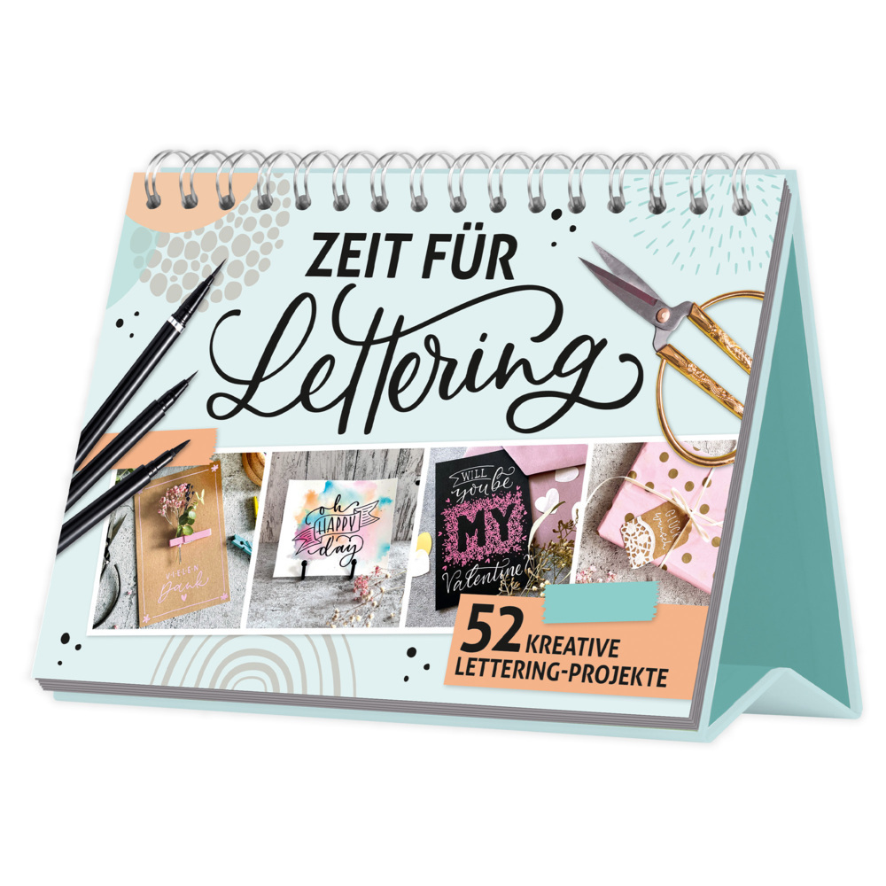 Zeit für Lettering - 52 kreative Lettering-Projekte main product photo